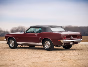 1969 Ford Mustang GT 428 Сobra Jet Convertible (76А) '09.1968–69