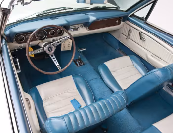 Panel frontal 1966 Ford Mustang GT C-Code 289/200 HP Luxury Convertible (76B)