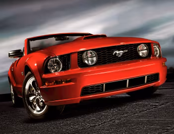 2005–09 Ford Mustang GT Convertible [North America] '09.2004–12.2008