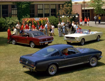 Ford Mustang Hardtop, Ford Mustang GT Fastback, Ford Mustang Convertible
