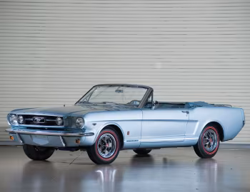 1966 Ford Mustang GT K-Code 289/271 HP Luxury Convertible (76B)