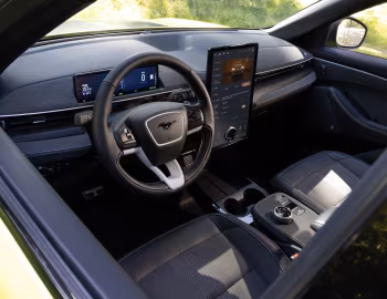 Interior 2024 Ford Mustang Mach-E Rally [North America] '2023–24