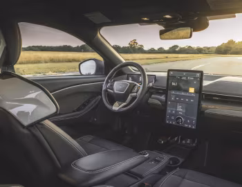 Interior Ford Mustang Mach-E Rally Prototype '07.2023