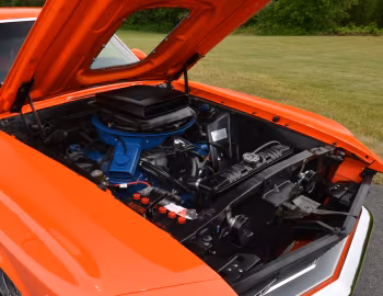 Bajo el capó 1970 Ford Mustang Mach 1 (63C)