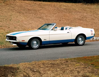 1972 Ford Mustang Sprint Convertible (76D) '03–06.1972
