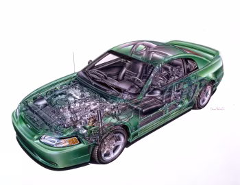 1999–2002 Ford Mustang SVT Cobra Coupe (P47)