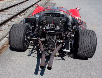 Bajo el capó Ford P68 '1968