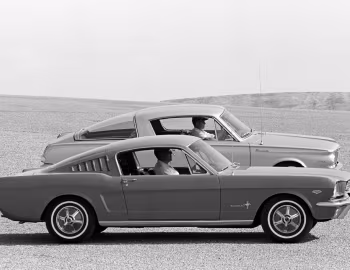 1965 Ford Mustang K-Code 289/271 HP Fastback & 1965 Plymouth Barracuda Sport Coupe