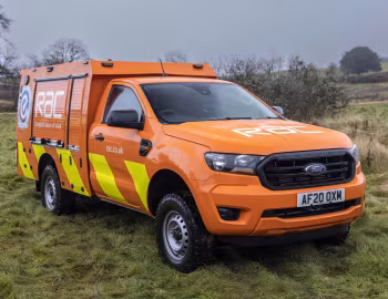 Ford Ranger RAC Heavy Duty Patrol Van [UK-spec] '2021–22