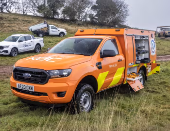 Ford Ranger RAC Heavy Duty Patrol Van [UK-spec] '2021–22