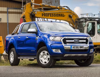 Ford Ranger Limited Double Cab [UK-spec] '2015–18