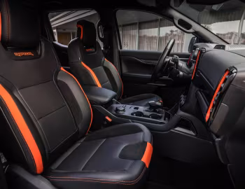 Interior Ford Ranger Raptor [EU-spec] '2022–pr.