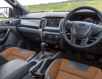 Interior Ford Ranger Wildtrak Double Cab [UK-spec] '2015–18