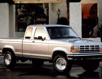 1991–92 Ford Ranger XLT Super Cab [North America]