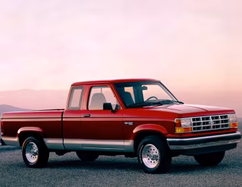 1991–92 Ford Ranger XLT Super Cab [North America]