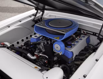 Под капотом 1965 Ringbrothers Ford Mustang Blizzard Fastback '2013