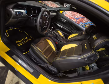 Interior 2015 Roush R2300 Blue Oval Edition