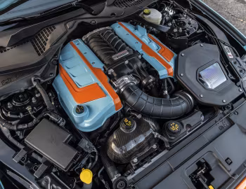 Sous la capuche 2019 Roush Stage 3 Mustang "Kawasaki Edition" '2019