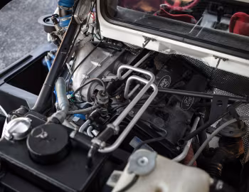 Bajo el capó Ford RS200 '1984–86