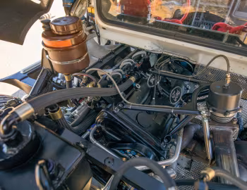 Under the hood Ford RS200 Evolution '1986