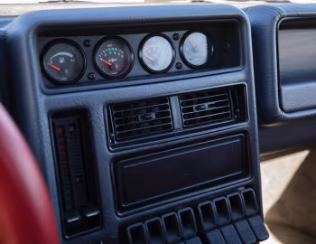 Dashboard Ford RS200 Evolution '1986