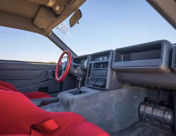Interior Ford RS200 Evolution '1986