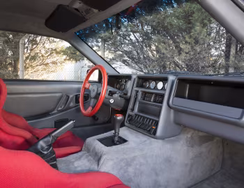 Interior Ford RS200 Evolution '1986