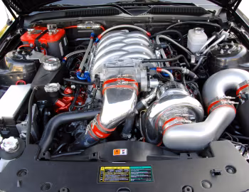 Sous la capuche Shelby CS8 Turn 2 by Hillbank Motorsports '11.2008