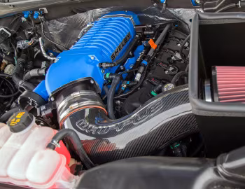 Bajo el capó 2016 Shelby F-150 '2015–16