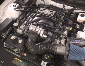 Sous la capuche 2007–08 Shelby GT [North America] '12.2006–08