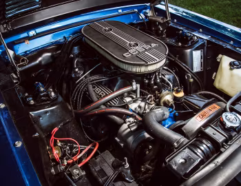 Sous la capuche 1968 Shelby GT350 Convertible