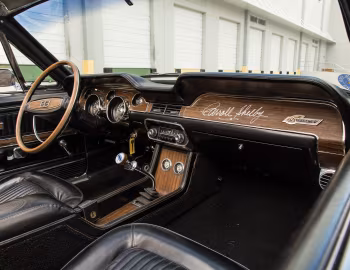 Intérieur 1968 Shelby GT350 Convertible