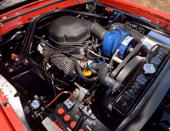 Sous la capuche 1967 Shelby GT350 Supercharged