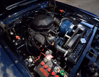 Sous la capuche 1967 Shelby GT350 Supercharged