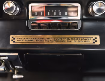 Intérieur 1966 Shelby GT350H (6S715)