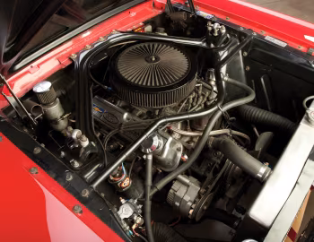 Sous la capuche Shelby GT350H SCCA B-Production Race Car '1966