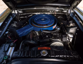 Sous la capuche 1969 Shelby GT350H Sportsroof (63C)