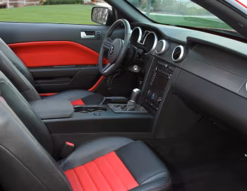 Intérieur 2007–09 Shelby GT500 Convertible [North America] '2006–09