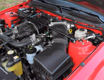 Sous la capuche 2007–09 Shelby GT500 Convertible [North America] '2006–09