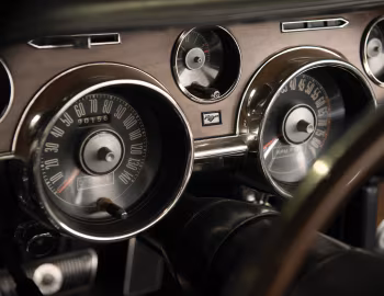 Tableau de bord 1968 Shelby GT500 KR Convertible