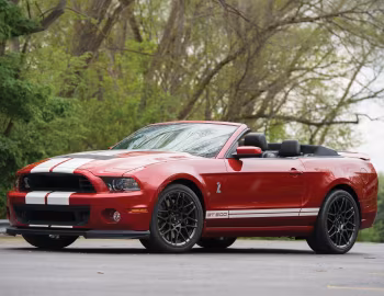 2013 Shelby GT500 SVT "20th Anniversary" Convertible '2012–13