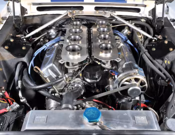 Sous la capuche Shelby GT500E Convertible Prototype '2005