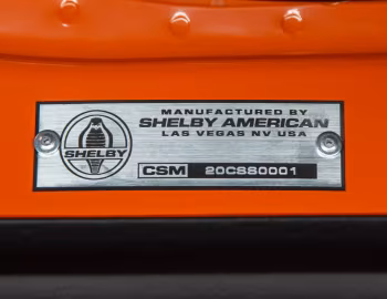 2020 Ford Mustang Carroll Shelby Signature Edition (20CSS0001) '2020