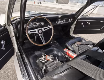 Interior Shelby Mustang SCCA Group 2 American Sedan Race Car '1966