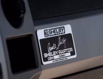 Intérieur 2014 Shelby Raptor '2013–14
