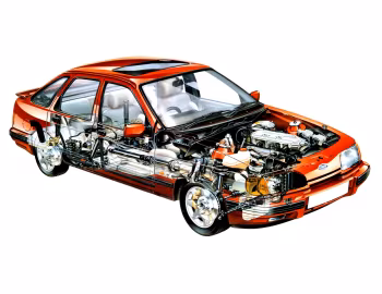Ford Sierra 2.0i S [UK-spec] '1987–90