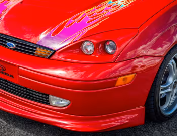 2002 Steeda Ford Focus ZX3 "Fireball" (DBW) '11.2004