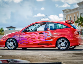 2002 Steeda Ford Focus ZX3 "Fireball" (DBW) '11.2004