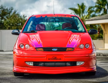 2002 Steeda Ford Focus ZX3 "Fireball" (DBW) '11.2004