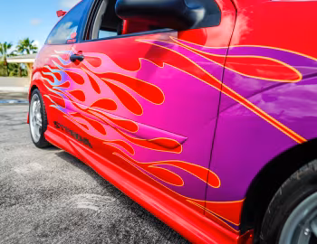 2002 Steeda Ford Focus ZX3 "Fireball" (DBW) '11.2004